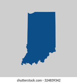 map of Indiana