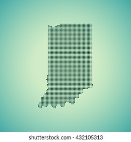 map of Indiana
