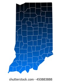 Map of Indiana