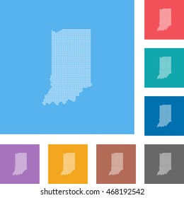 map of Indiana