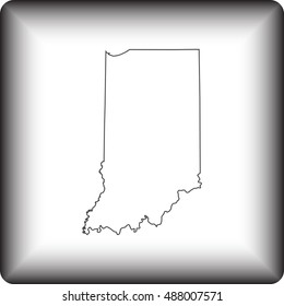 map of Indiana