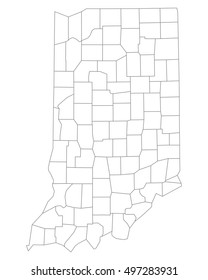 Map of Indiana