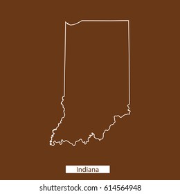 map of Indiana