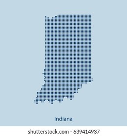 map of Indiana