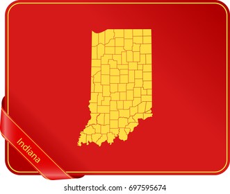 map of Indiana