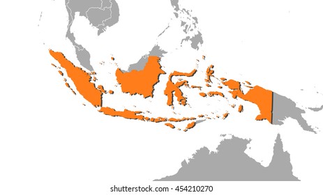 Map - Indonesia