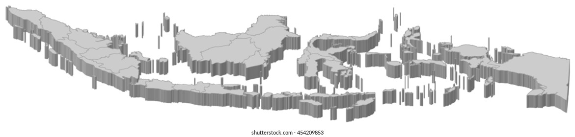 3,809 Indonesia 3d map Images, Stock Photos & Vectors | Shutterstock