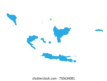 Map of indonesia. High detailed vector map - indonesia.