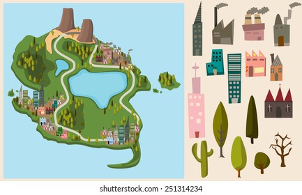 map info graphic