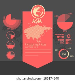 map infographic