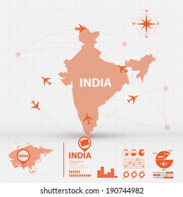 map infographic