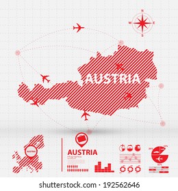 map infographic