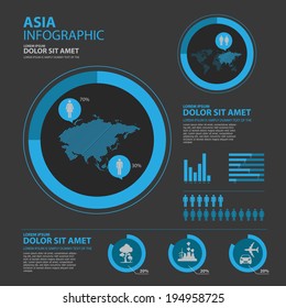 map infographic