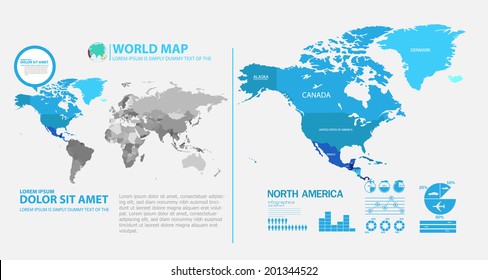 map infographic