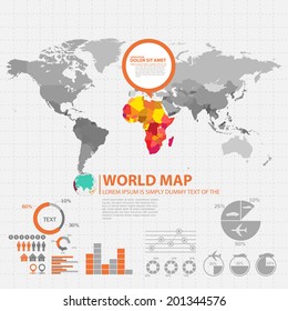map infographic