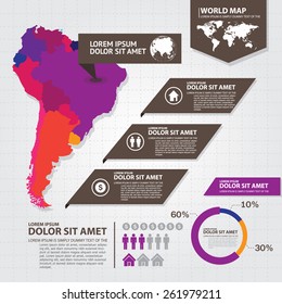 map infographic