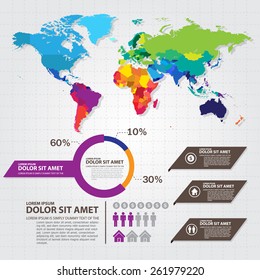 map infographic