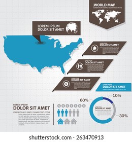 map infographic