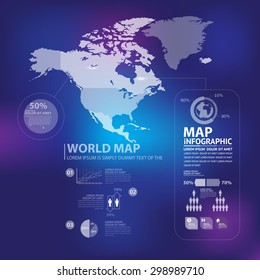 map infographic