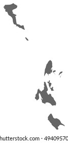 Map - Ionien Islands (Greece)