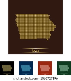 map of Iowa