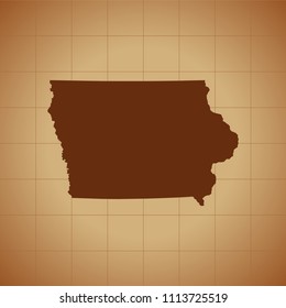 map of Iowa