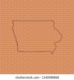 map of Iowa