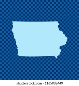 map of Iowa