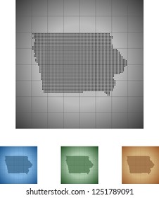 map of Iowa