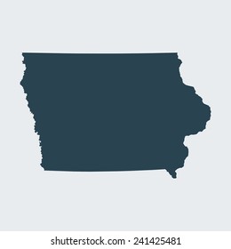 Map of Iowa