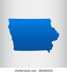 map of Iowa