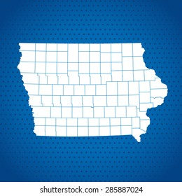 map of Iowa
