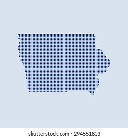 map of Iowa