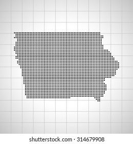 map of Iowa