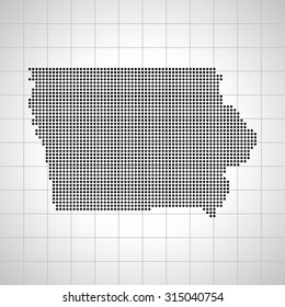 map of Iowa