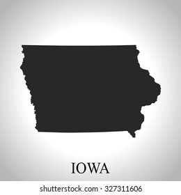 map of Iowa