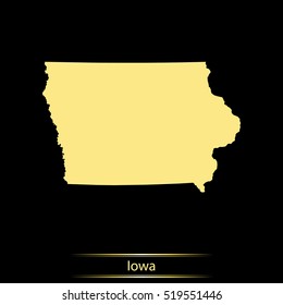 map of Iowa