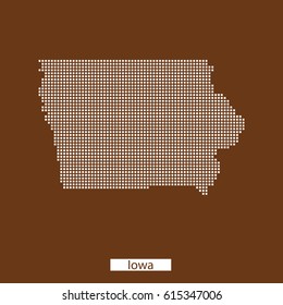 map of Iowa