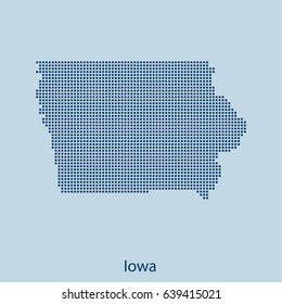 map of Iowa