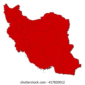 Map - Iran