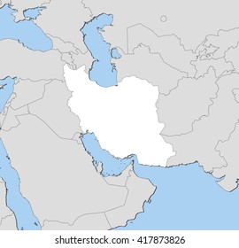 Map - Iran