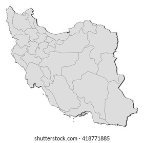 Map - Iran