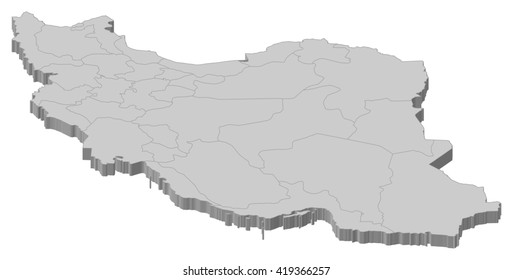 Map - Iran