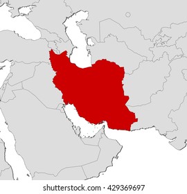 Map - Iran