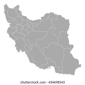 Map - Iran