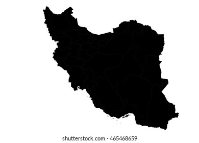 Map of iran