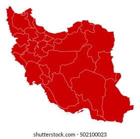 Map - Iran