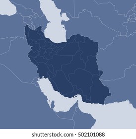 Map - Iran