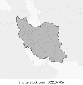 Map - Iran