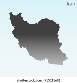 map of iran 